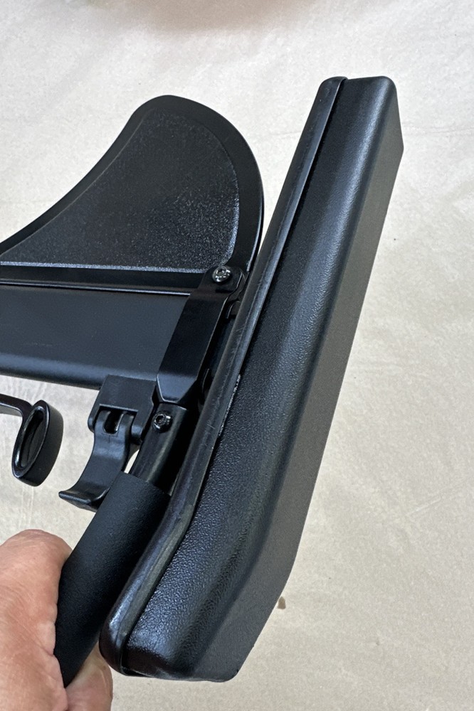 2 - QUICKIE 2 Single Post Wheelchair Armrest Side Assemblies Adjustible Height