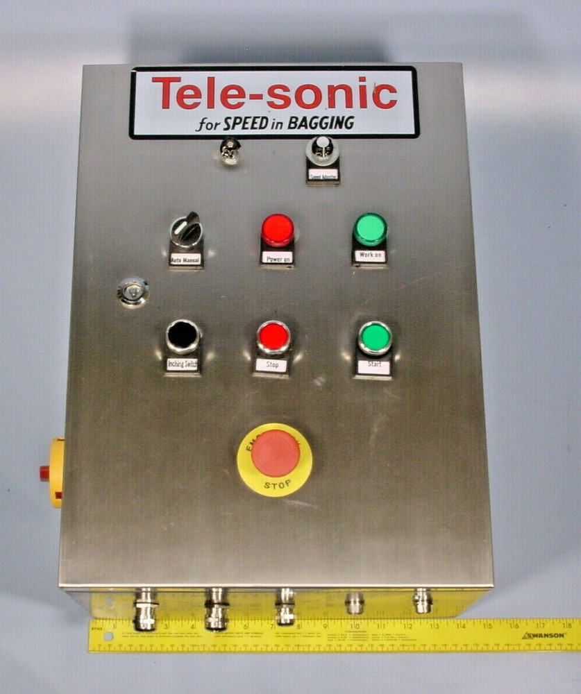 Tele-Sonic Speed Bagging Industrial Controller Unit