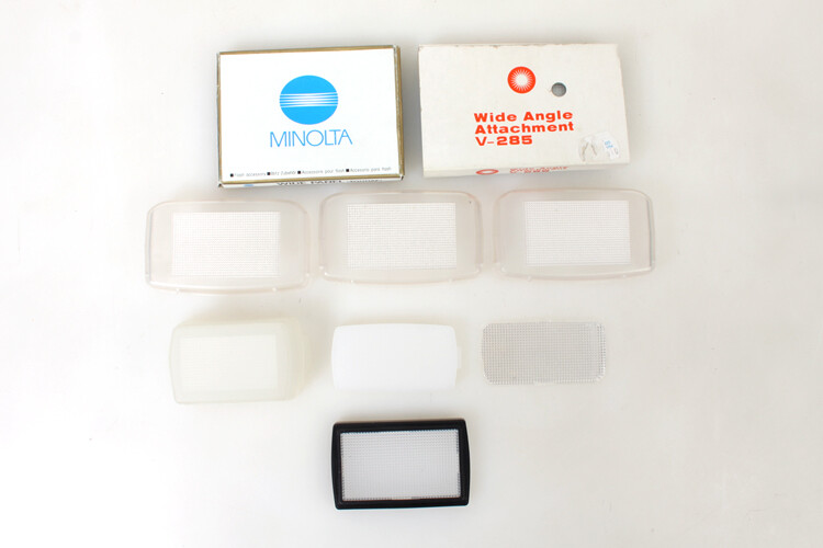 Camera Flash Diffusers, Lot of 9