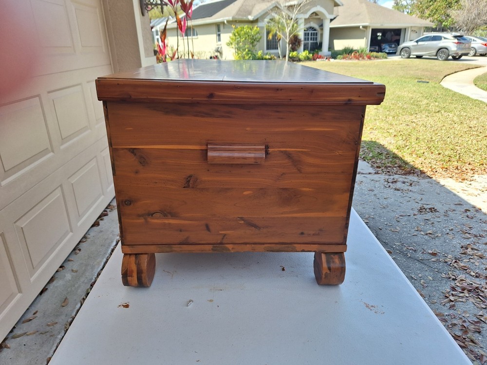 Vintage Solid Cedar Hope Chest – Circa 1930s – Refinished