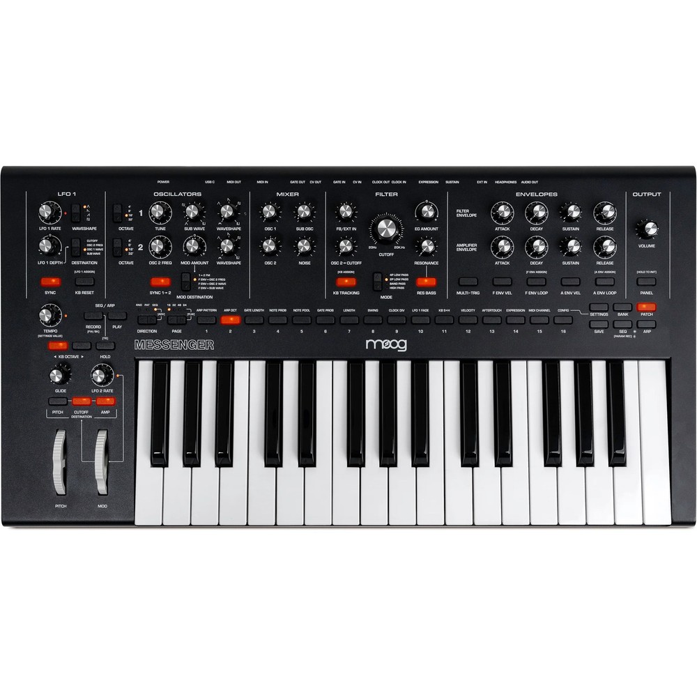 Moog Messenger Next Generation Monophonic Analog Synthesizer