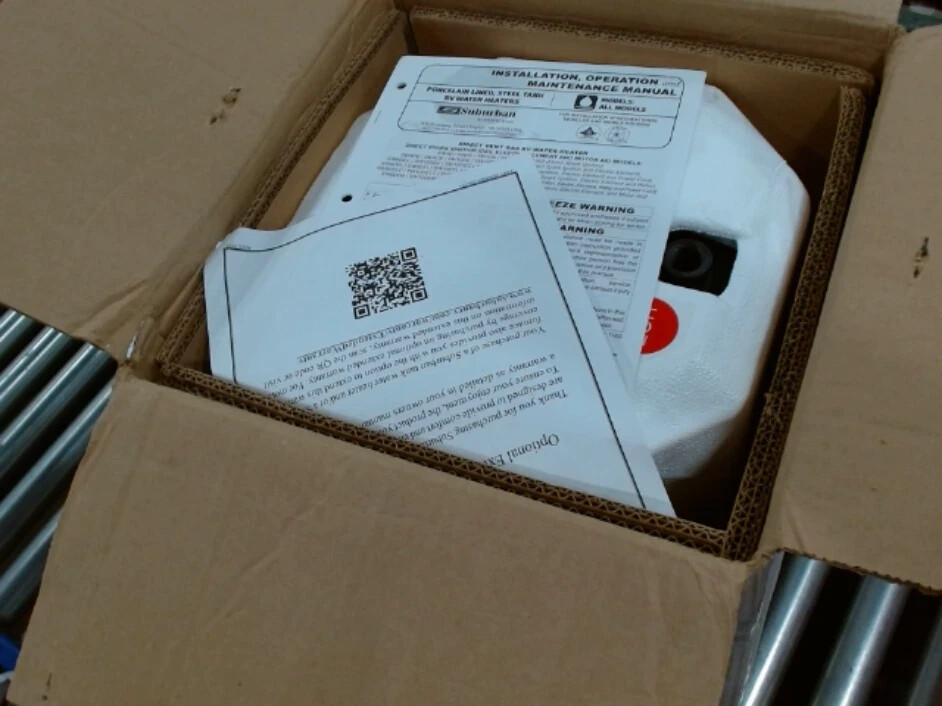 RV Hot 6Gal Hot Water Heater Suburan Brand Direct Spark Igniton