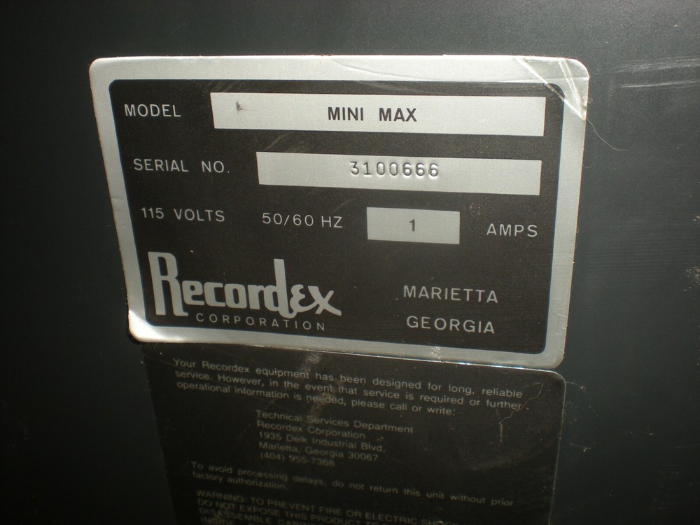 Vintage Recordex Mini Max Cassette Tape Copier - Runs