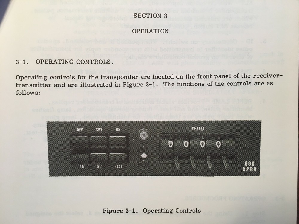 Cessna ARC RT-859A Transponder Install Manual