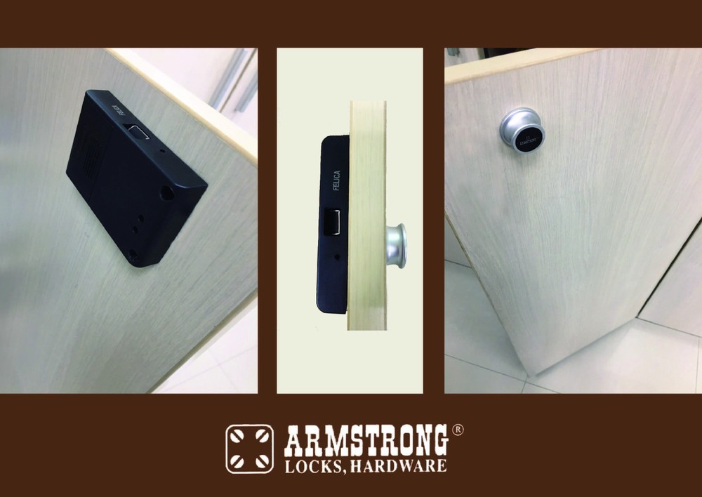 RFID cabinet lock with knob. SDWC-507KC