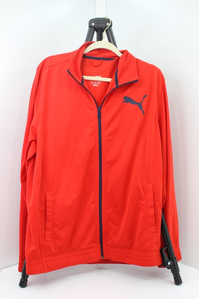 PUMA Men's Red Track Jacket XL