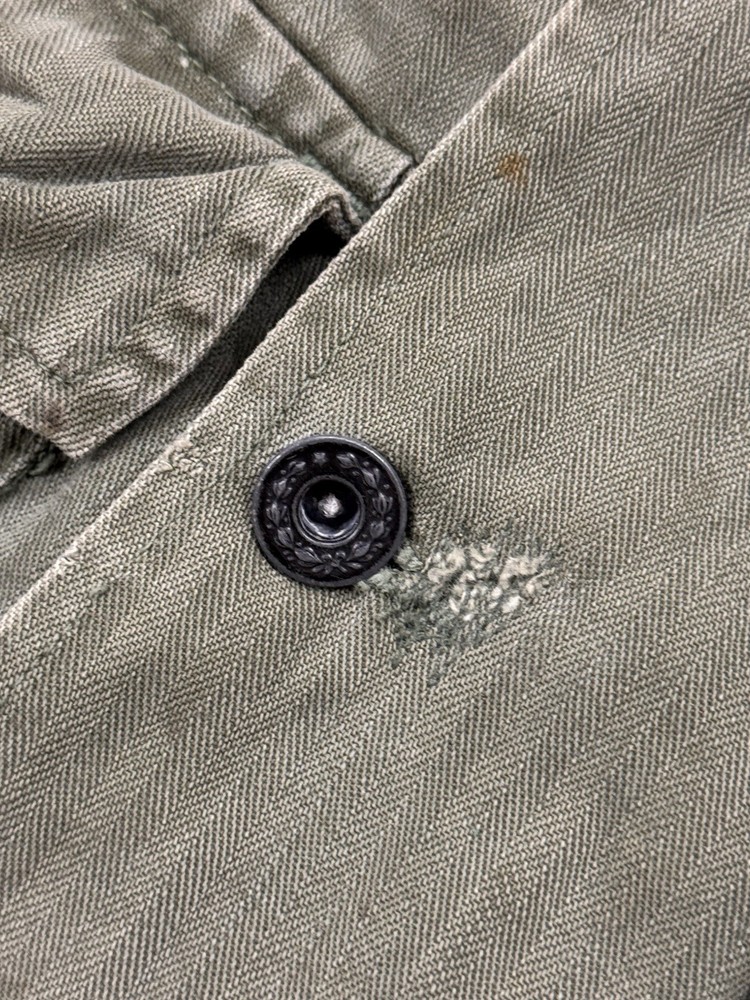 WWII USN HBT Jacket Navy “Low Pockets”