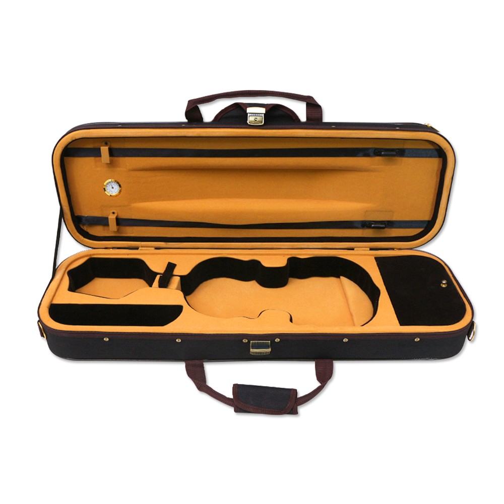 4/4 full size Violin Case with Backpack Strap Lightweight Hard shell Travel Case