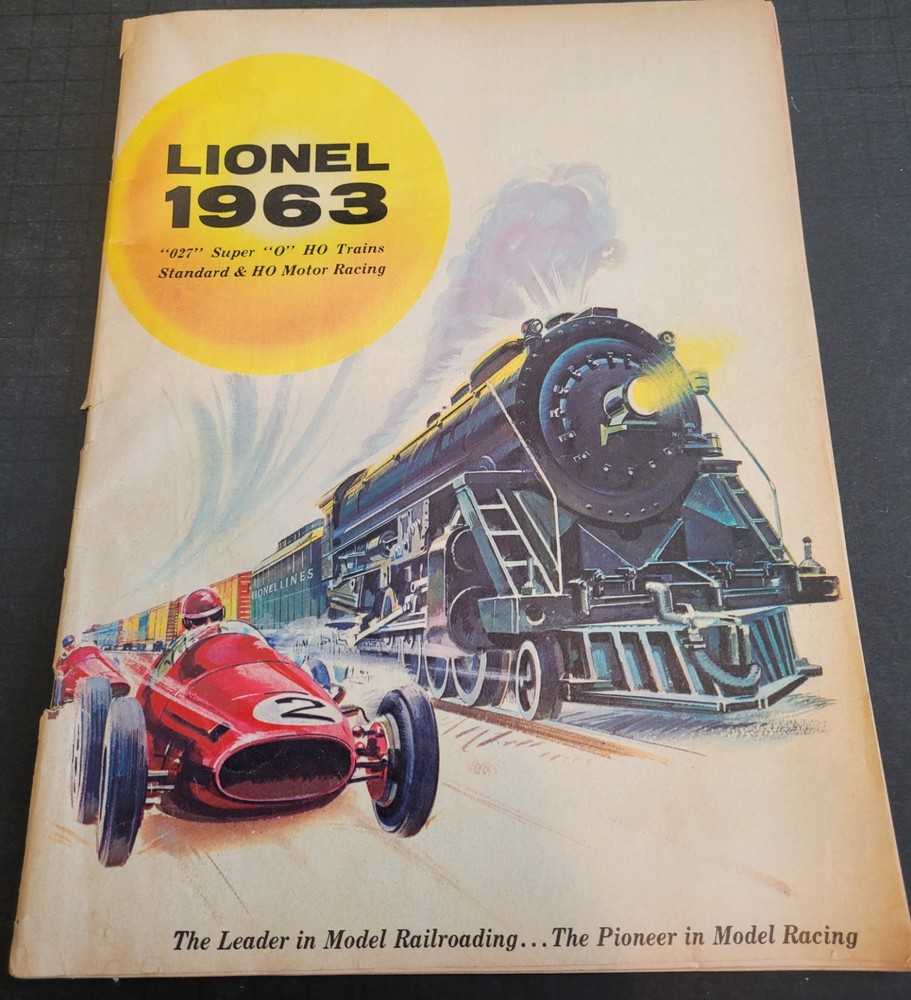 1963 Lionel Model Train Catalog