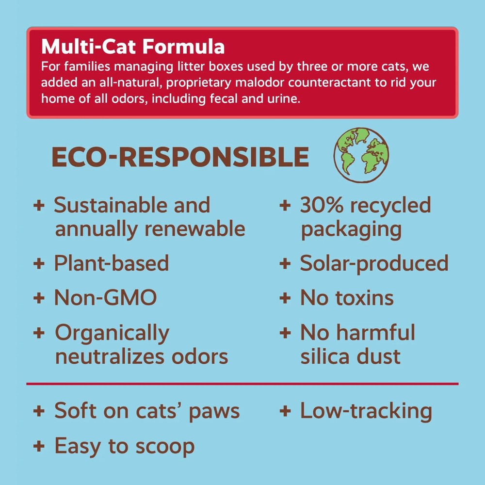 2 Pack Naturally Fresh Multi-Cat Litter, 26 lb. Bag