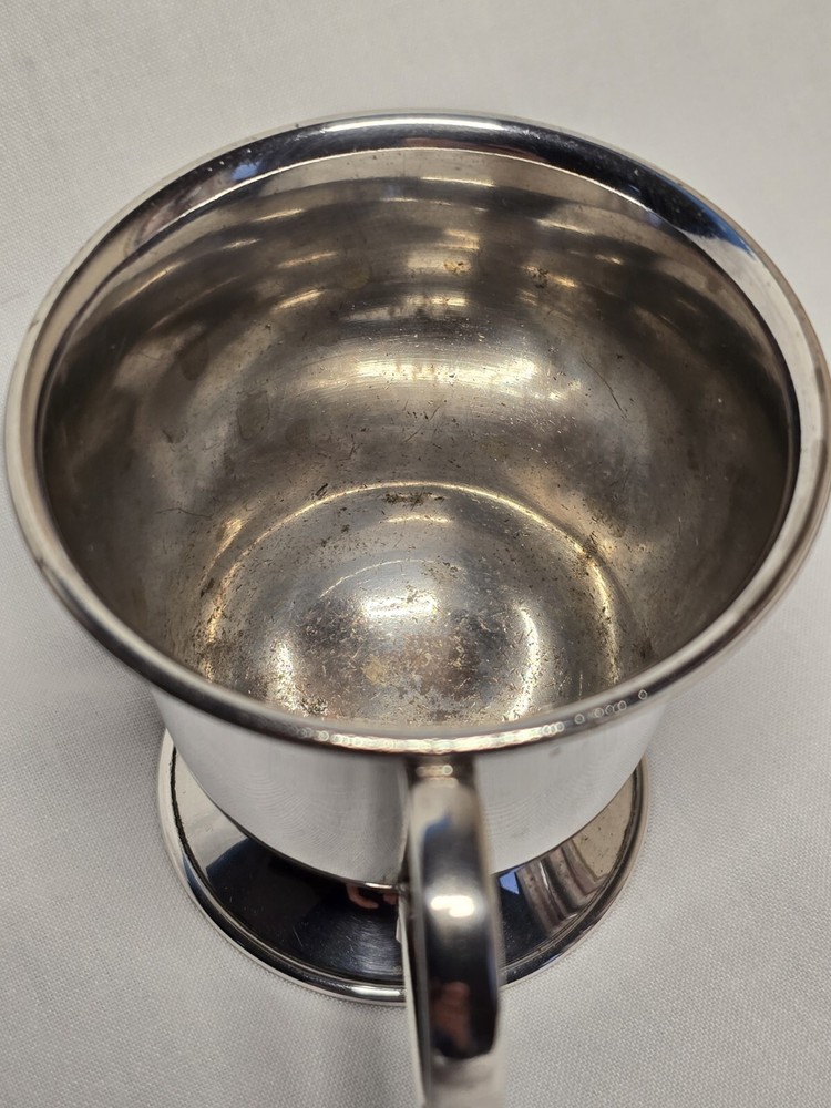 Vintage Silverplated Christening Cup