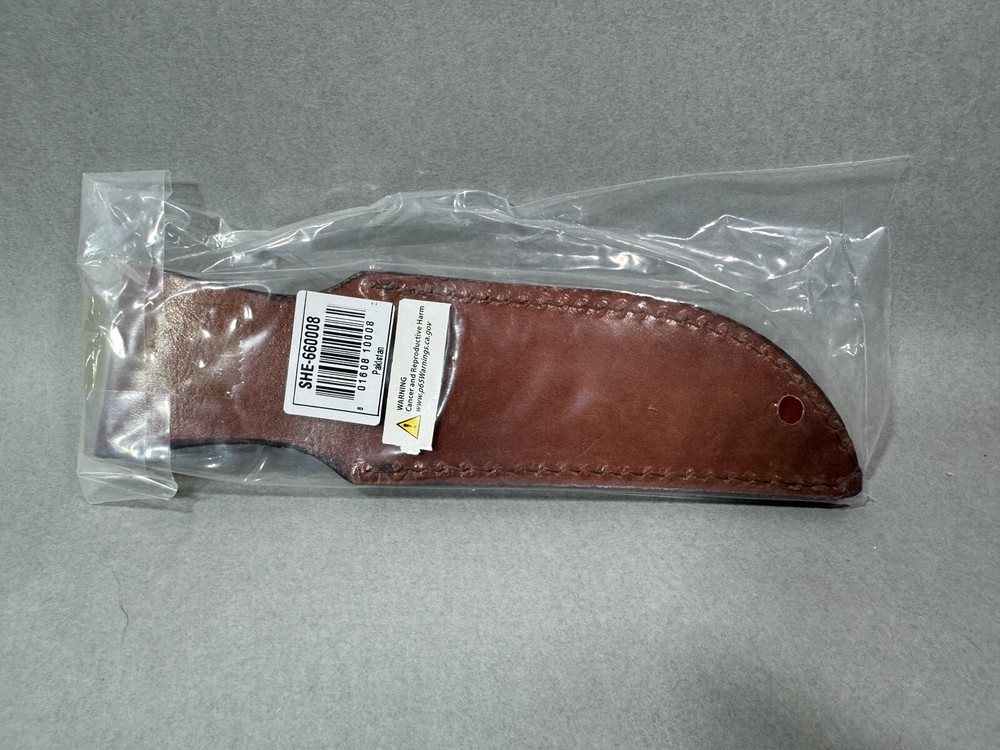 Fixed Blade Sheath New Brown Leather Sheath 5in