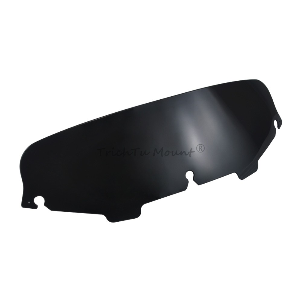 Black 5" Windshield Windscreen For Harley Electra Glide Standard FLHT 1996–2009