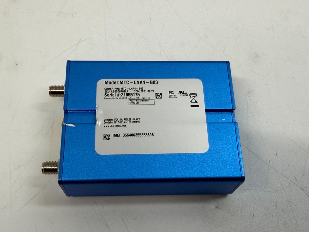 MultiTech MultiConnect Cell MTC-LNA4-B03-KIT LTE Cellular Modem