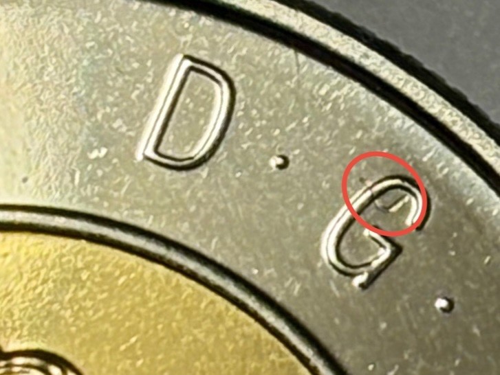 ERROR 2002 Canada $2 Dollar Commemorative Toonie! PROOF-LIKE! STRUCK THRU THREAD