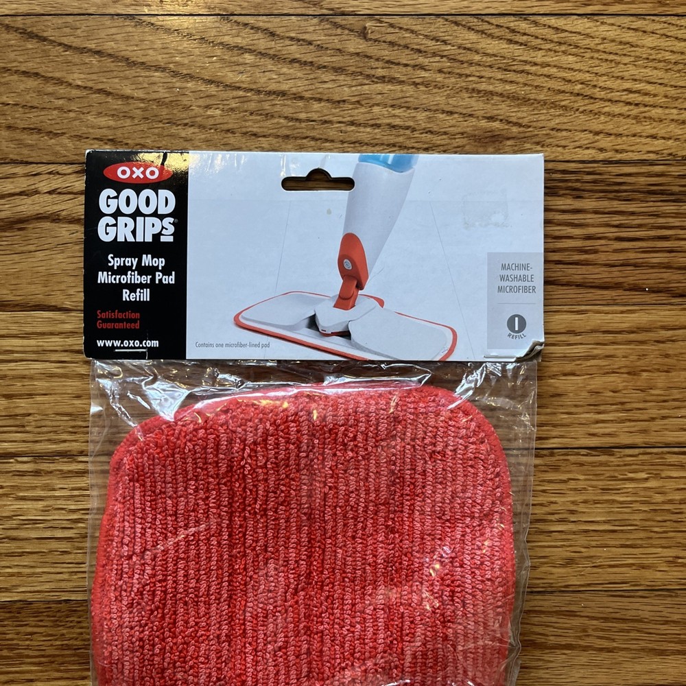 OXO Good Grips Microfiber Pad REFILL Replacement for Spray Mop Head Washable