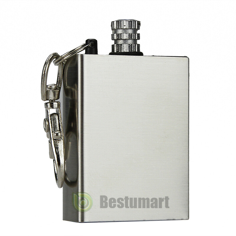 5Pcs Permanent Match Keychain Emergency Lighter Survival Tool Waterproof