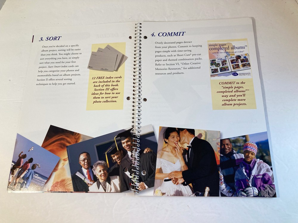 Creative Memories Start Smart Beginner Book Album Ideas/Techniques New