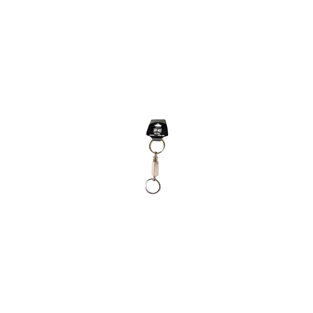 Hy-Ko KHO740 Quick Release Pull Apart Keychain - Quantity 3