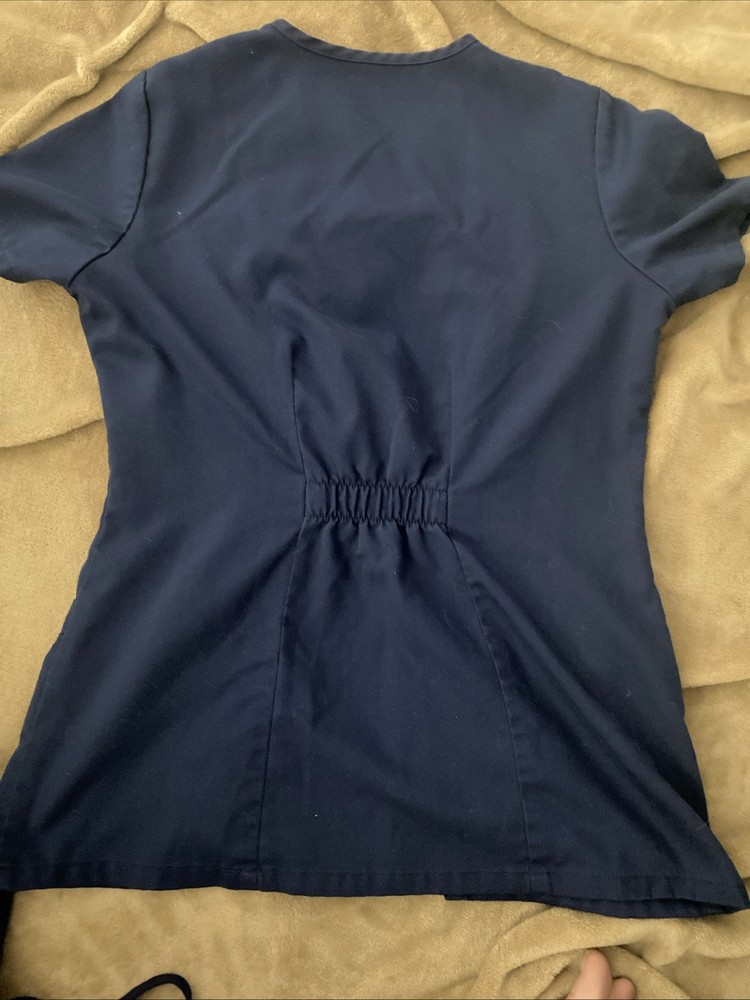 Greys Anatomy Navy Scrub Set Small