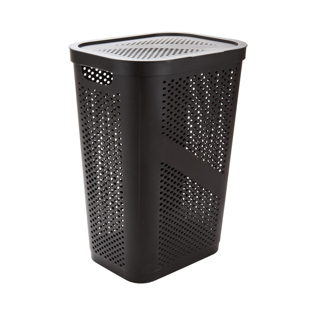 Mind Reader Basket Collection, Slim Laundry Hamper, 60 Liter (15g/33lbs) Capacit