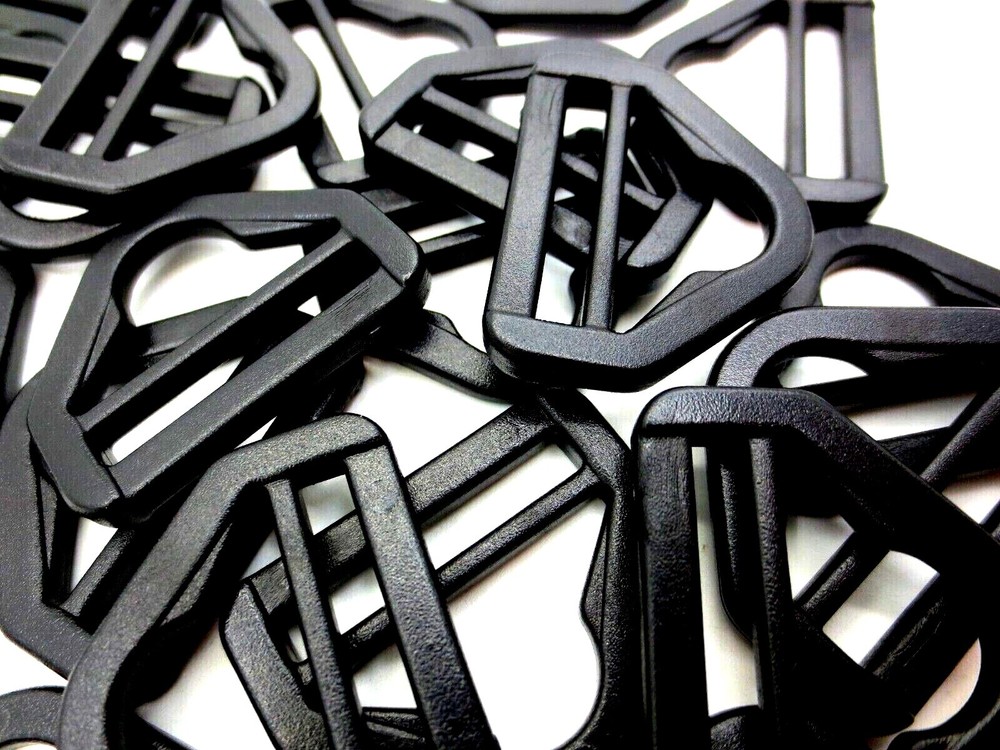 Strap Clip Triangle Holder, Fits 1", 25mm Wide Webbing Strap, Durable Plastic