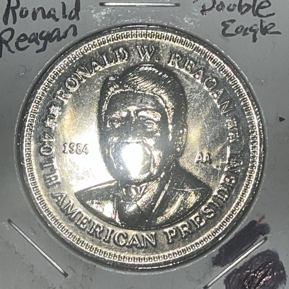 RONALD REAGAN DOUBLE EAGLE MEDAL 0131