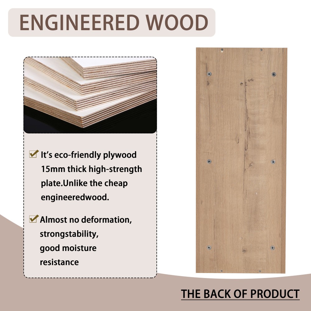 Bathroom Wall Mounted Storage Rack Float Mounting Design