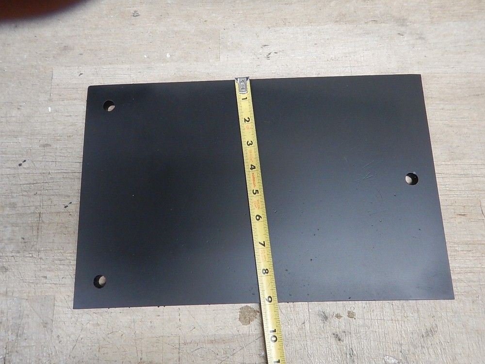 Rectangle Square Rectangle Gong Target - 9" x 14" x 3/8" AR500