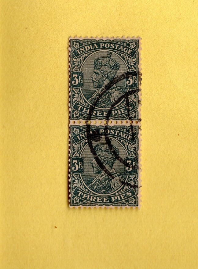 1920s INDIA Stamp S 3p, KGV