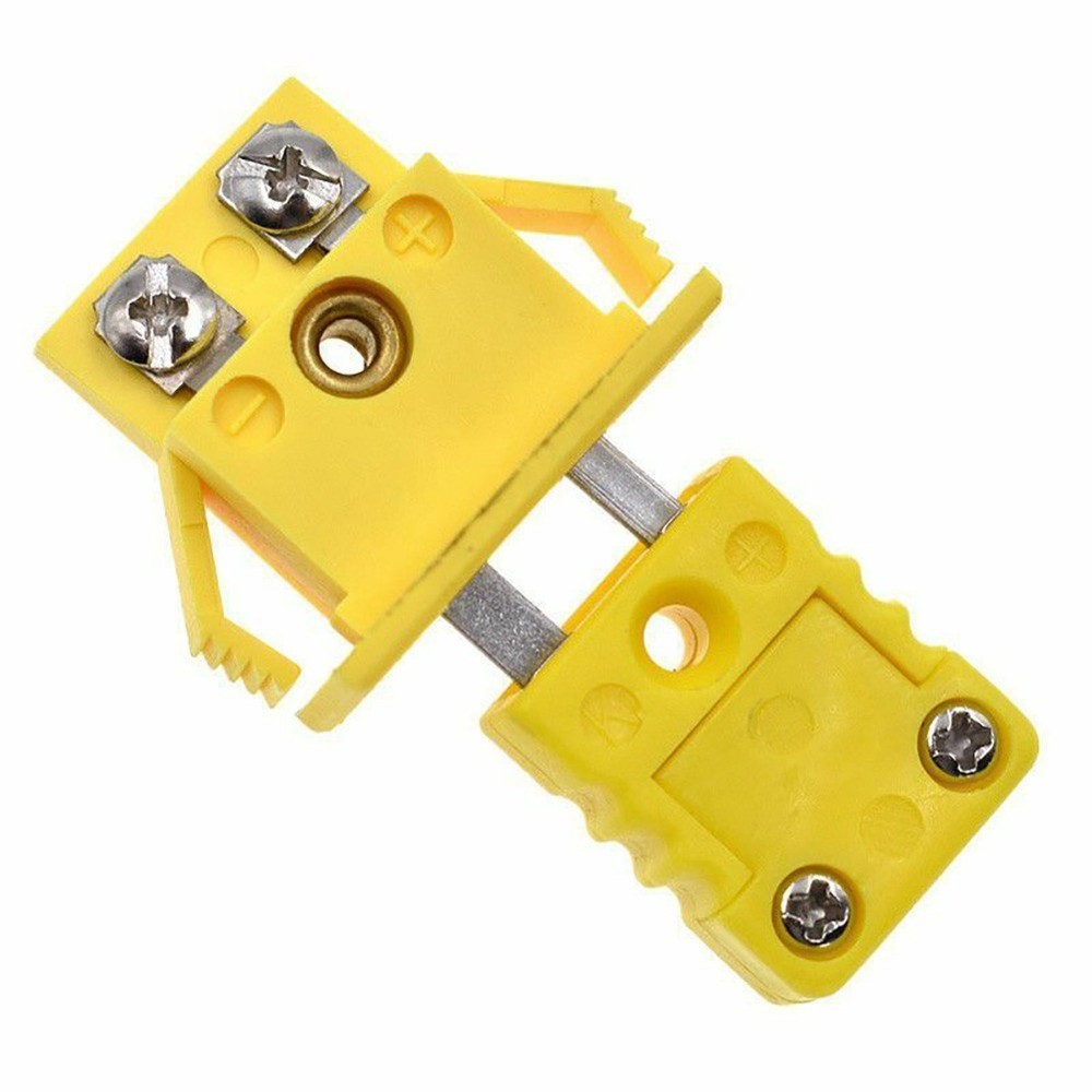 Alloy One-Set K Type Thermocouple Miniature Socket & Panel Mount Plug-Connector
