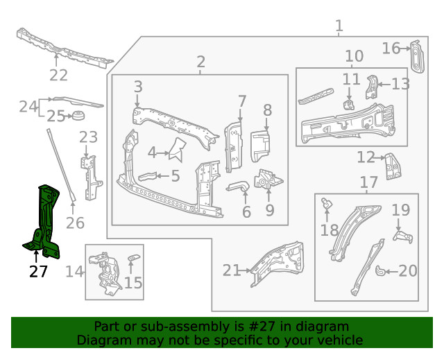 Genuine GM Bracket 85637420
