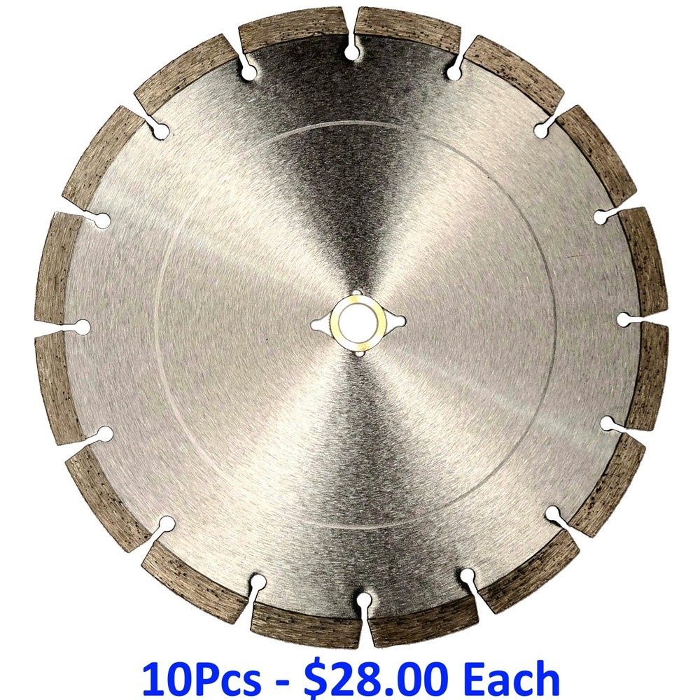 10" Segmented  Diamond Saw Blade [10 pack]