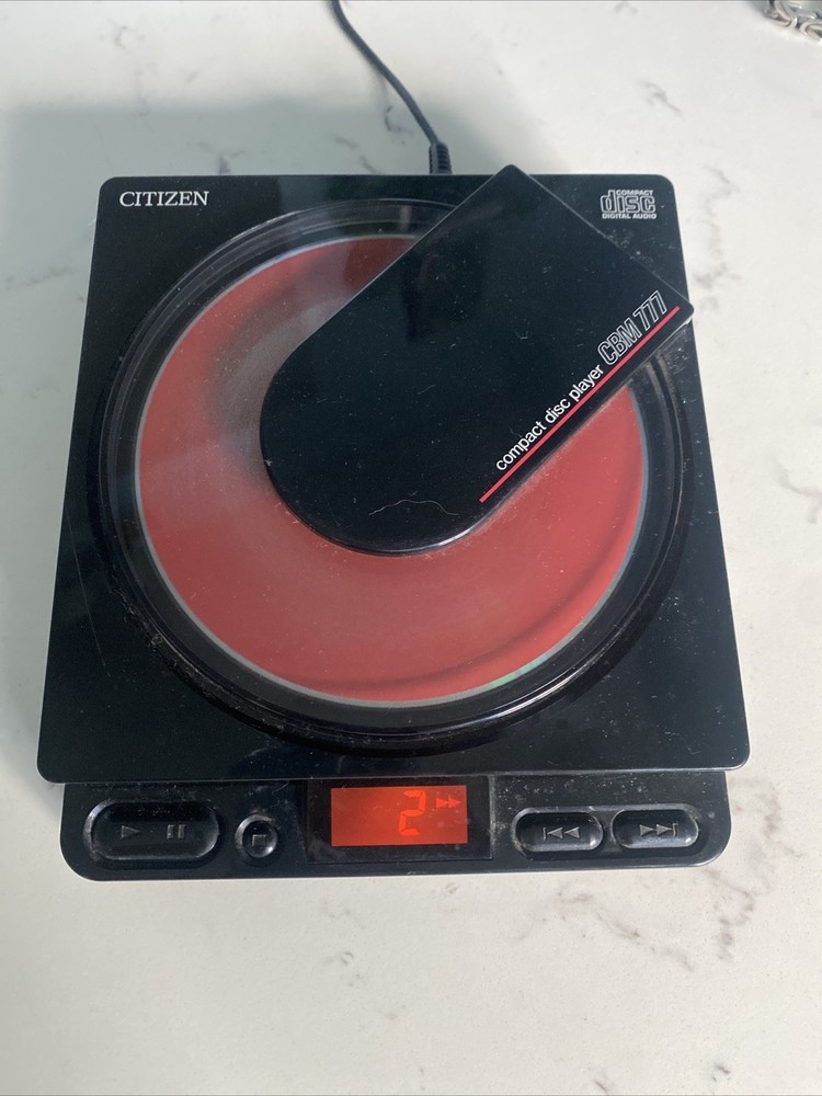 Citizen CBM777 Portable CD Player Tested