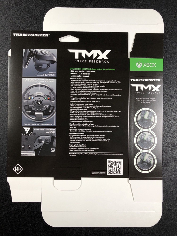 Thrustmaster Xbox TMX Force & T.Flight Hotas - Store Use Display Boxes Only