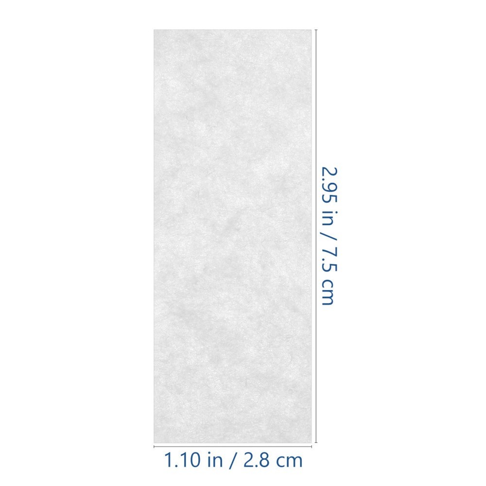 200 Pcs Filter Papers Chromatography Strips Experimental Blotting Water Absorb