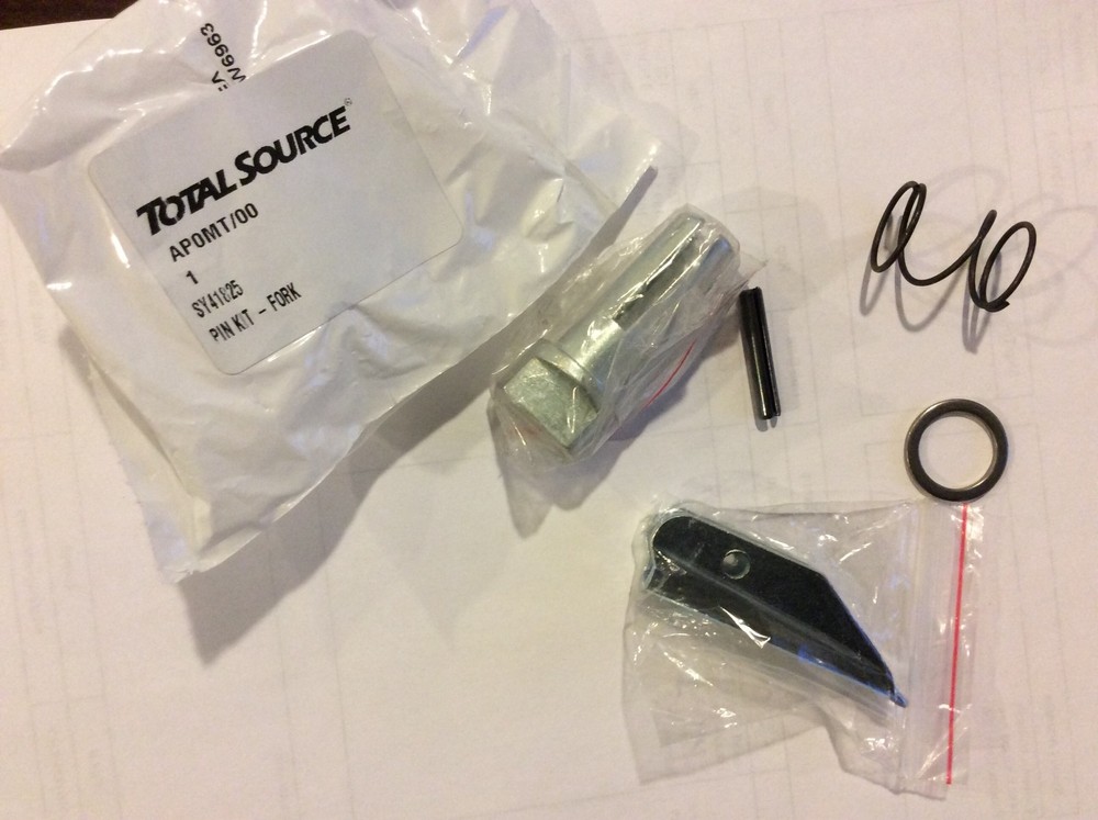 Forklift - Fork Pin Kit Class II forks - Class 2 forks 41825