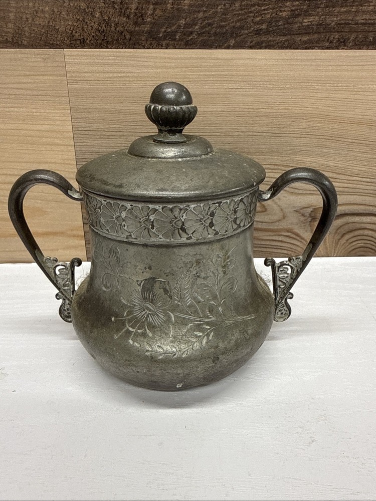 Vintage Silver Plated Sugar Bowl