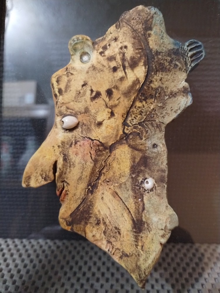 Handmade Studio Art Pottery Wall Hanging Decor