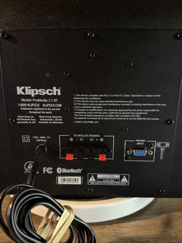 Klipsch ProMedia 2.1 THX® Bluetooth Certified Computer Speaker System. Video!