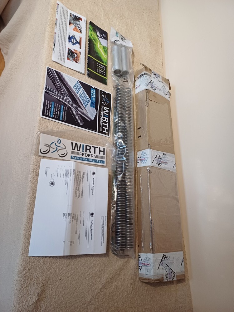 WIRTH Progressive Fork springs