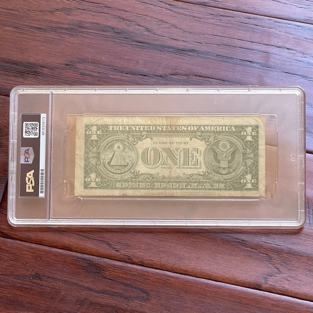 APOLLO 17 * PSA * Crew Signed Dollar Bill Autograph Gene CERNAN EVANS * SCHMIDT