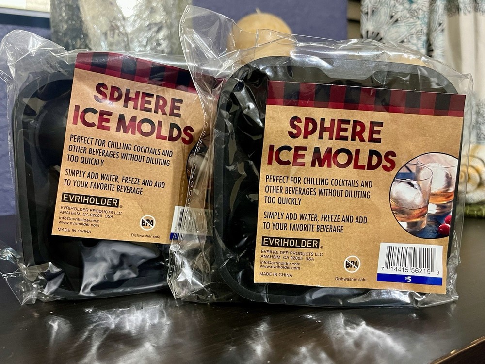 Sphere Ice Molds (2 Sets)