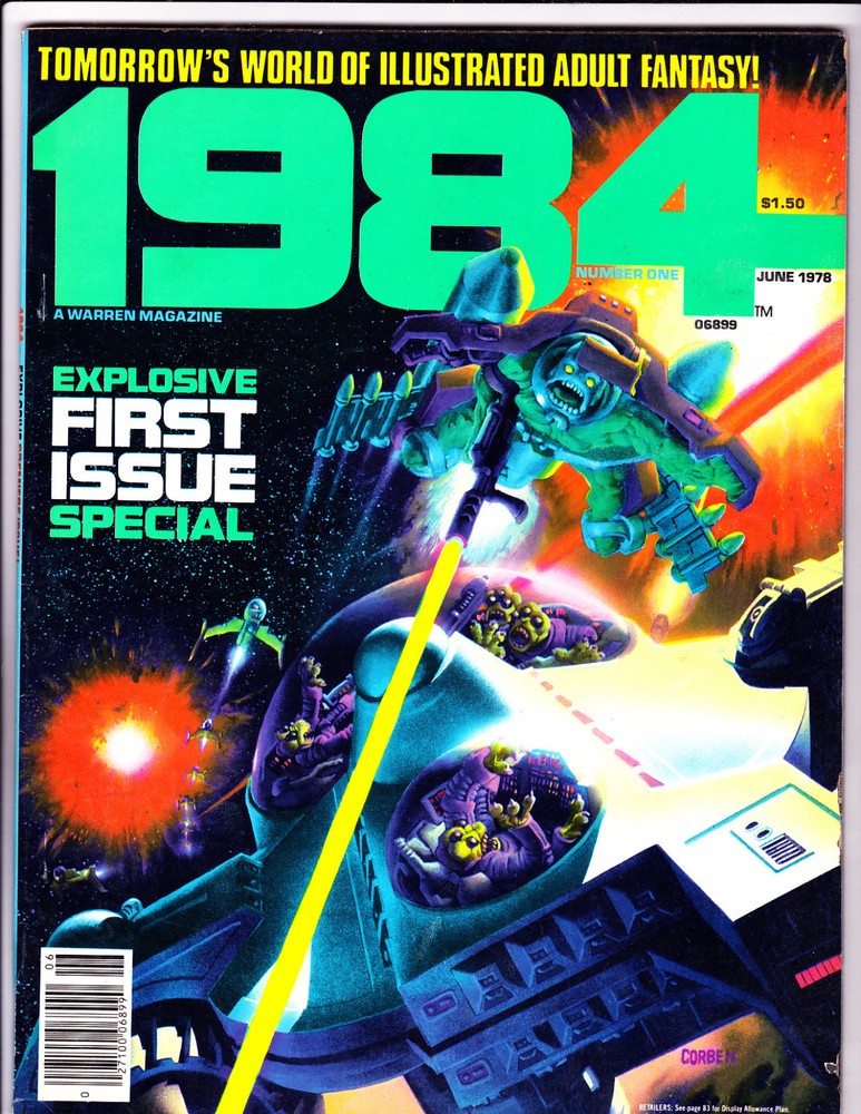 1984 No 1 -1978 - "Explosive First Issue Special !  "
