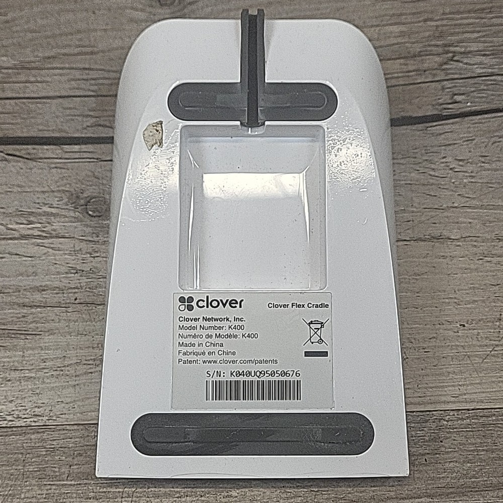 Clover K400 Flex Charging Cradle Base