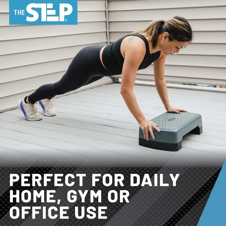 Mini Aerobic Stepper Compact Home Workout Step Platform