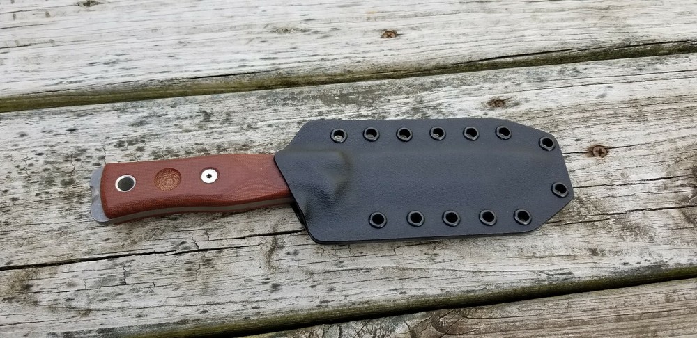 TOPS BOB Kydex Sheath, Pancake style (BK)