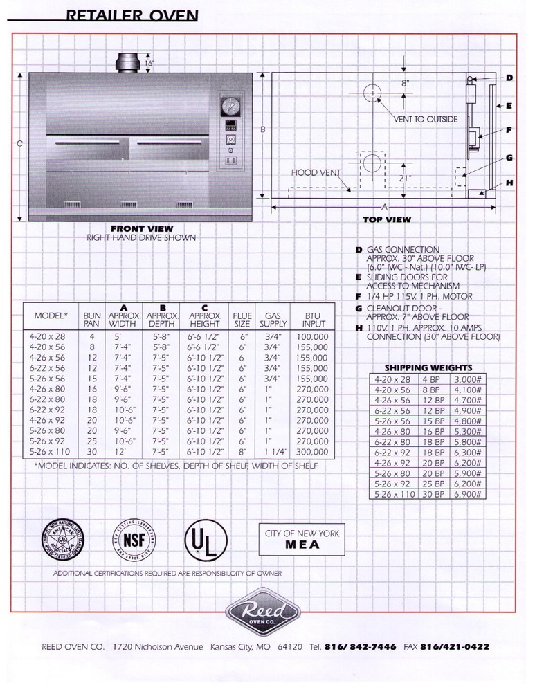 Commercial Bagel Oven