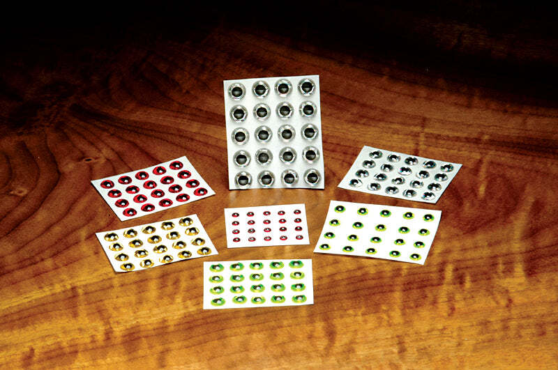 Hareline Dubbin - 3D Holographic Eyes Adhesive Eyes