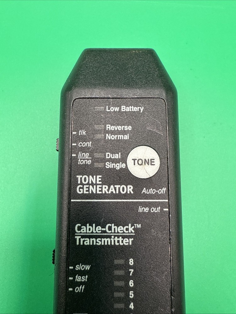 Tone Generator And Cable-check Transmitter Black Box Ft146a